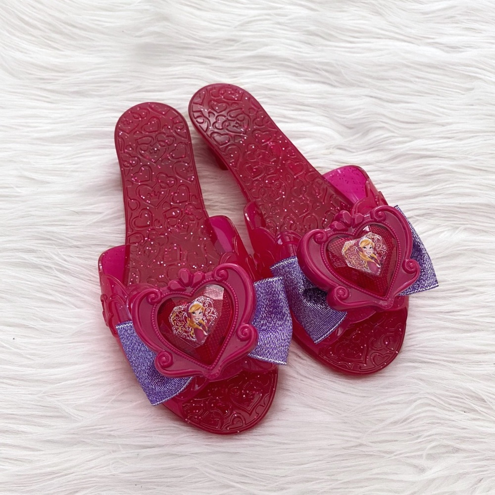 Disney Princess Frozen Anna Pink Dress Up Shoes Heels